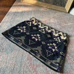 $40 EXPRESS BEADED & Sequins Skirt size S/p